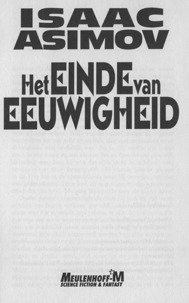 Het einde van eeuwigheid