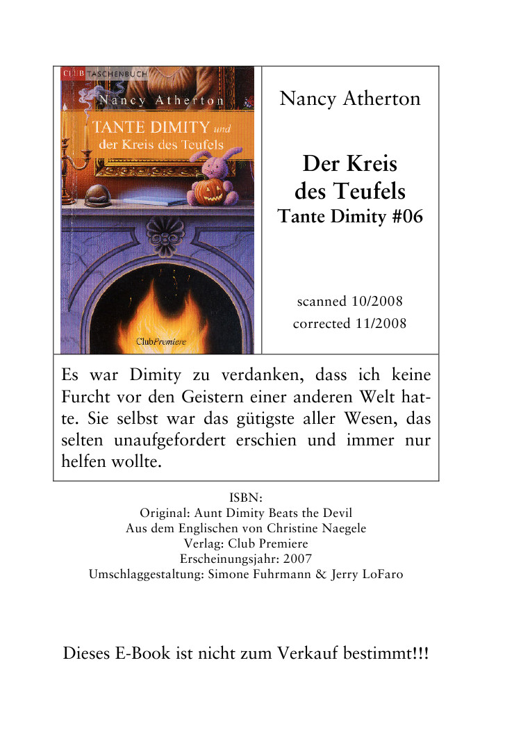 Tante Dimity und der Kreis des Teufels