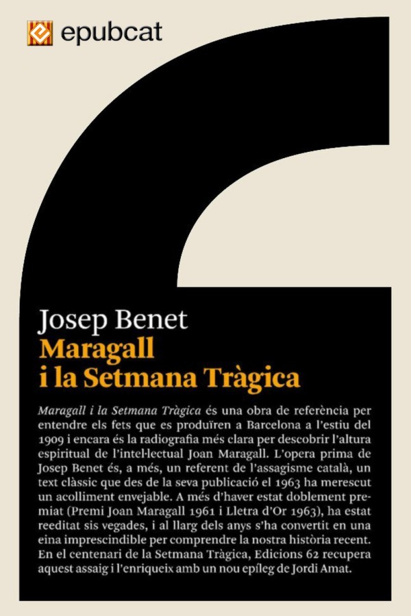 Maragall i la Setmana Tràgica