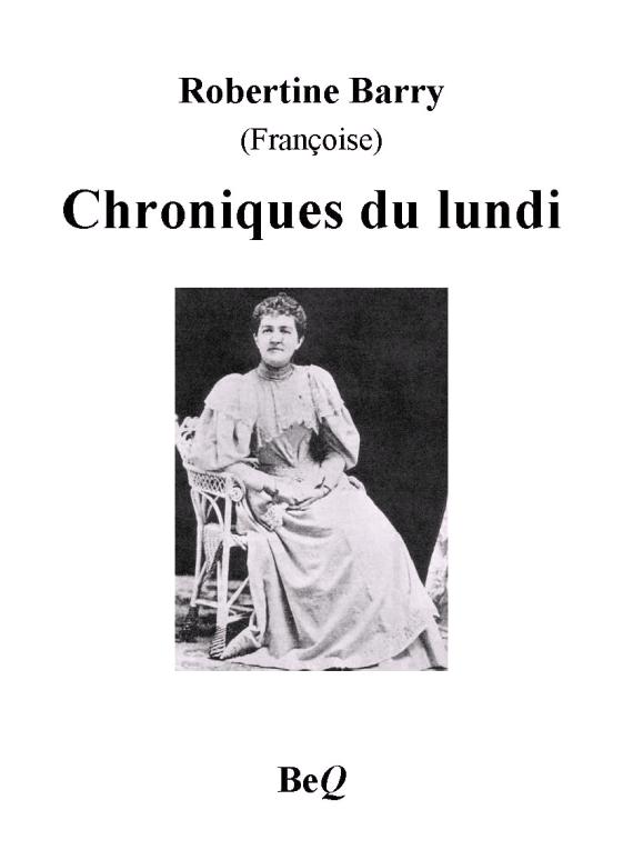 Chroniques du lundi