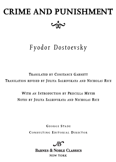 Crime and Punishment