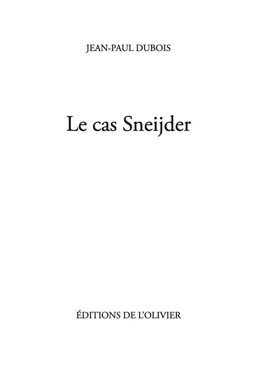 Le Cas Sneijder