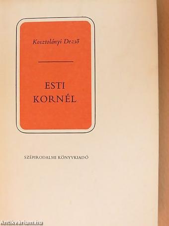 Esti Kornél