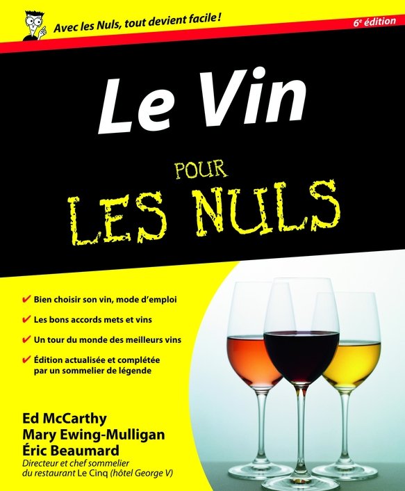 Le Vin Pour les Nuls 6e édition