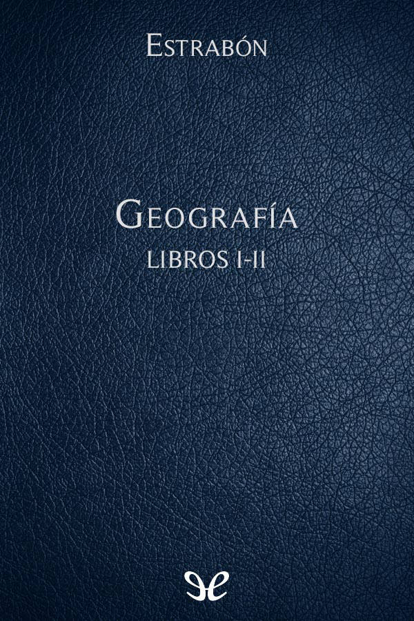 Geografia Libros I - II