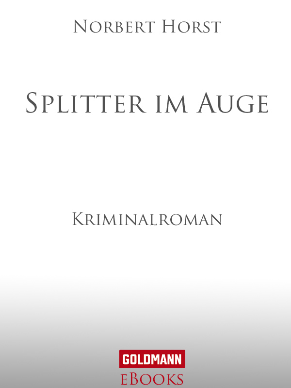 Splitter im Auge - Kriminalroman