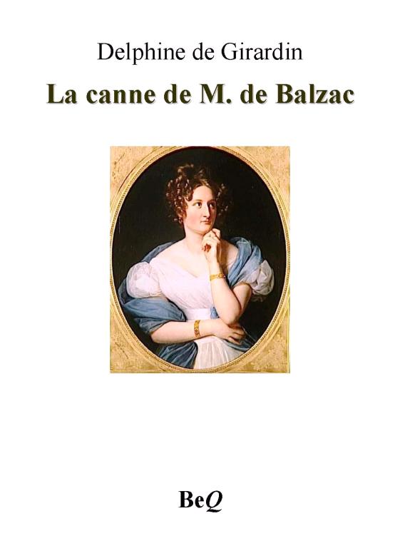 La canne de M. de Balzac