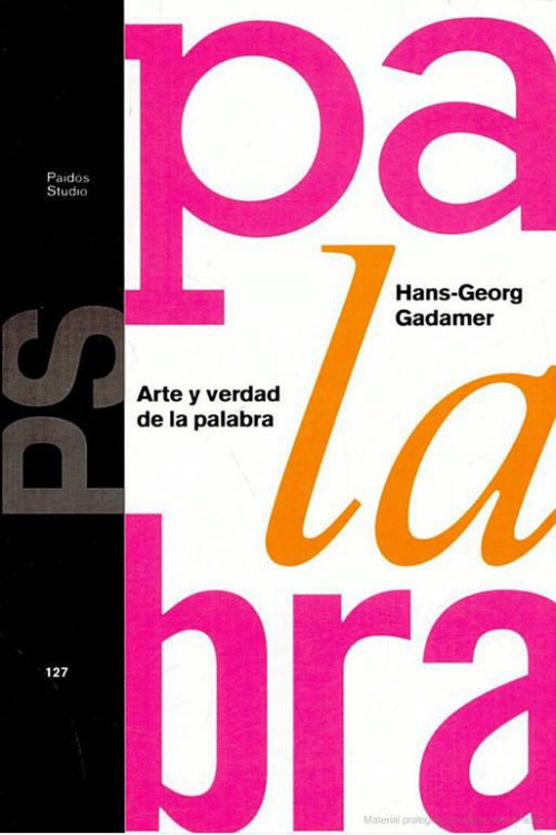 Arte y verdad de la palabra