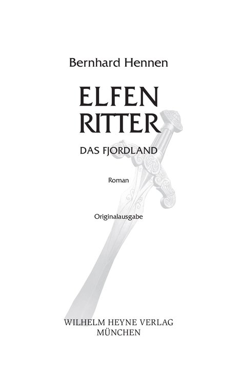 Das Fjordland: Elfenritter 3 - Roman