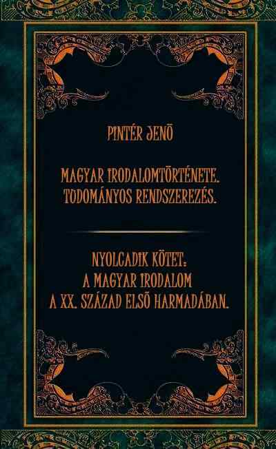 A magyar irodalom története 8.