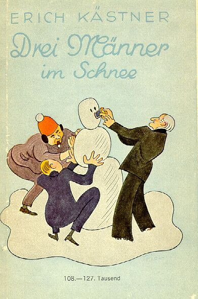 Drei Männer im Schnee