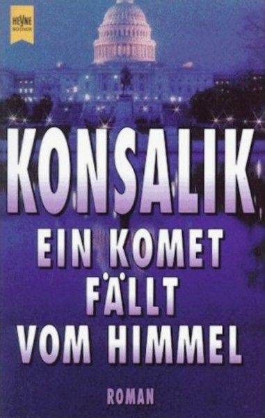 Ein Komet fält vom Himmel