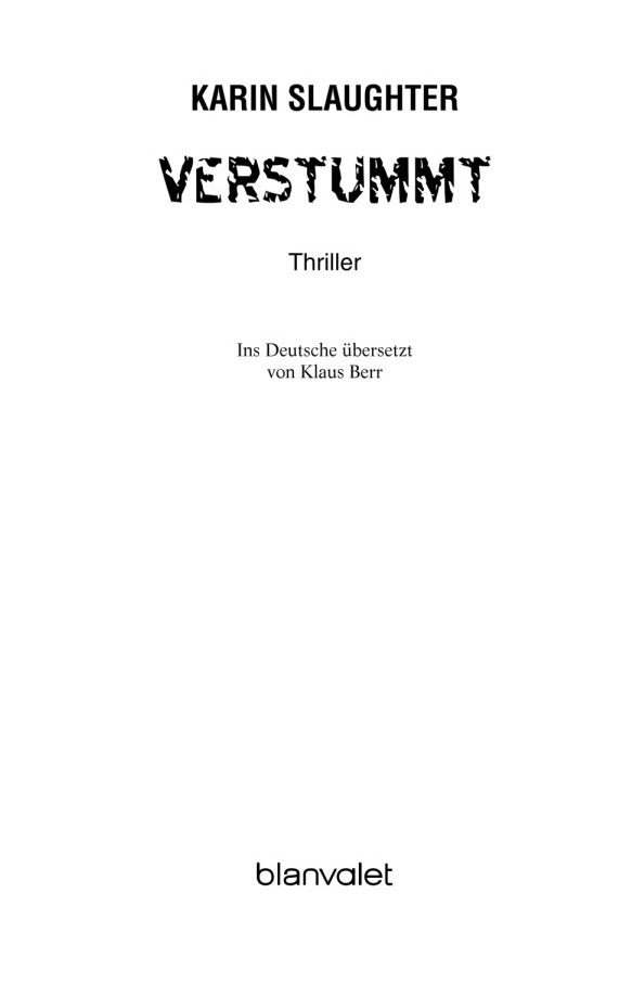 Will Trent 01 - Verstummt