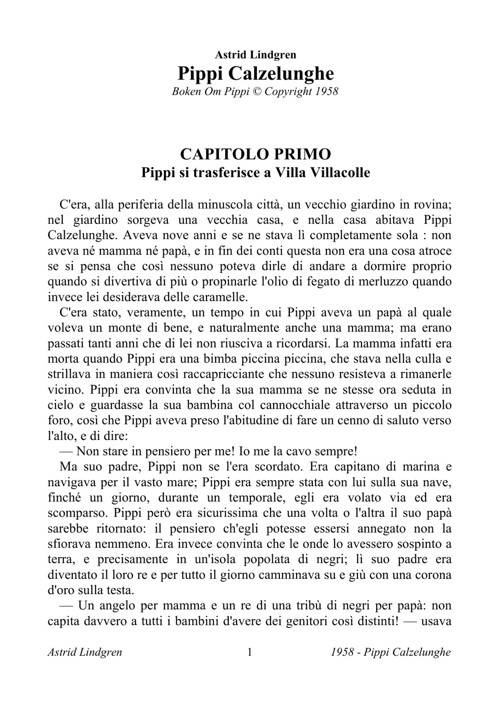 Pippi Calzelunghe