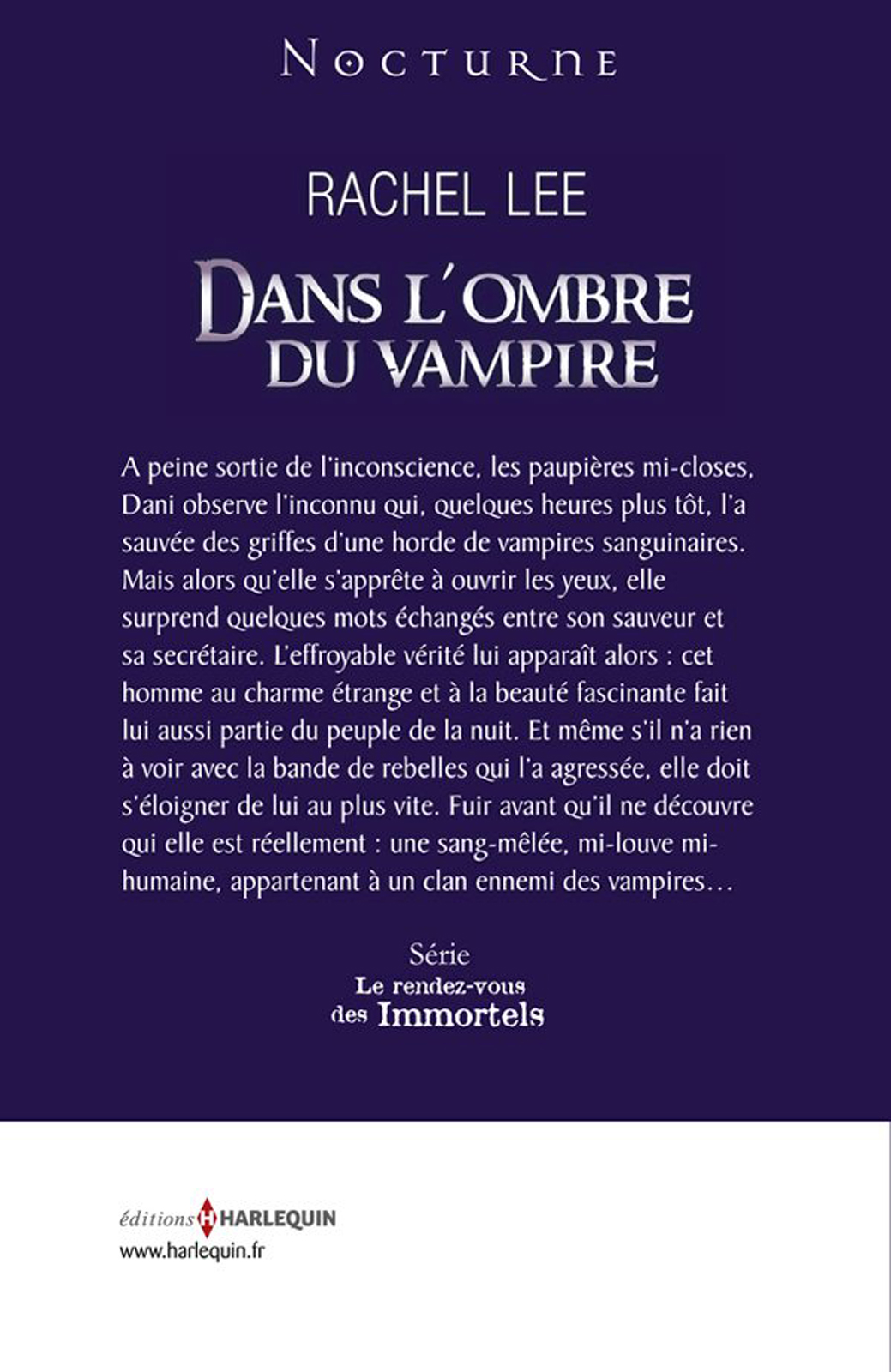 Dans l'ombre du vampire