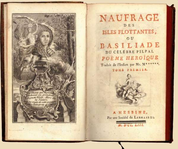 Naufrage des isles flottantes - Basiliade du célèbre Pilpai