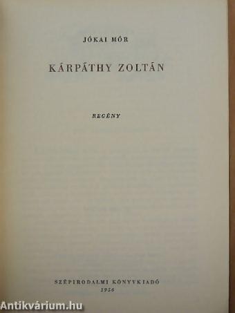 Kárpáthy Zoltán