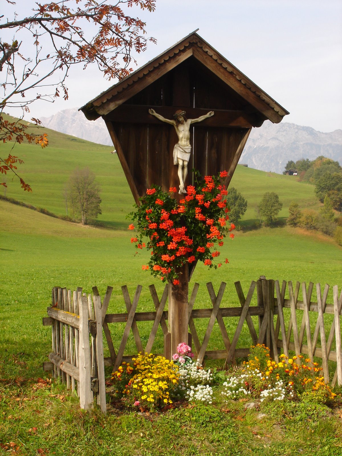 Das Kreuz am Acker