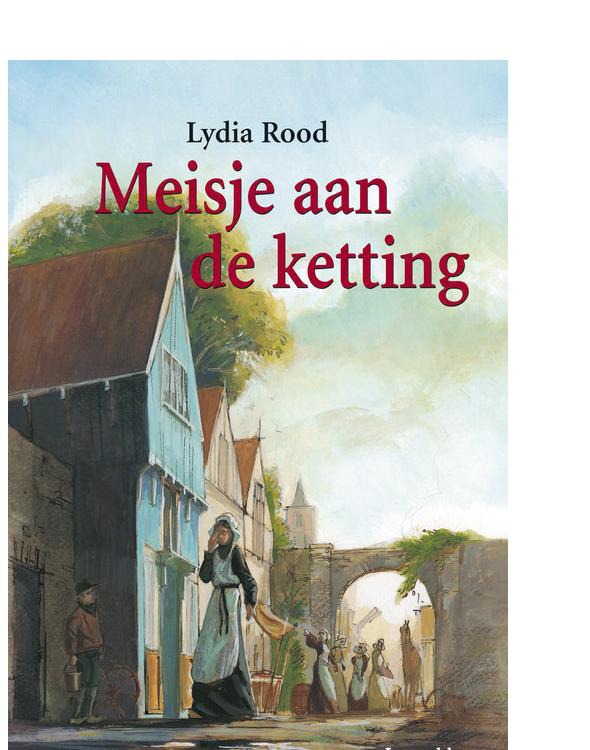 meisje aan de ketting