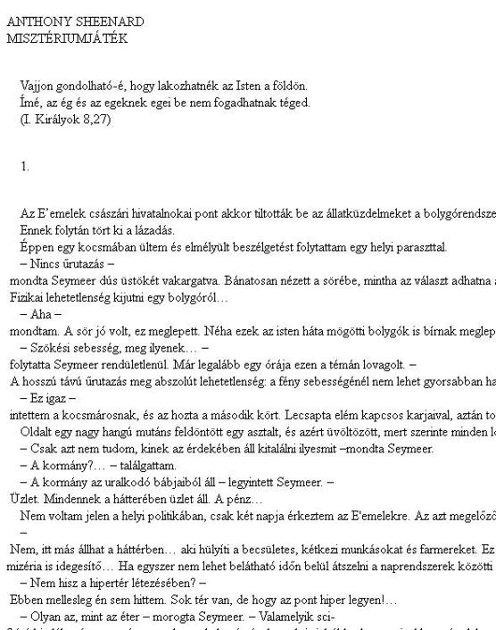 Misztériumjáték