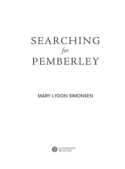 Searching for Pemberley