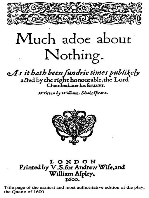 Much Ado About Nothing