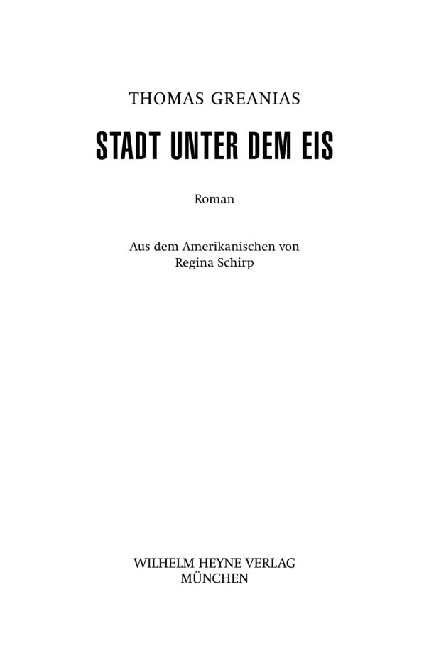 Stadt unter dem Eis