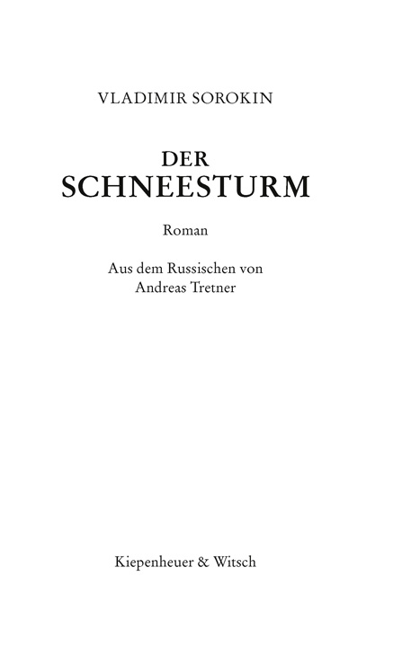 Der Schneesturm