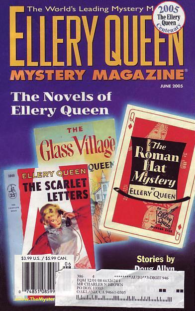 Ellery Queen’s Mystery Magazine. Vol. 125, No. 6. Whole No. 766, June 2005
