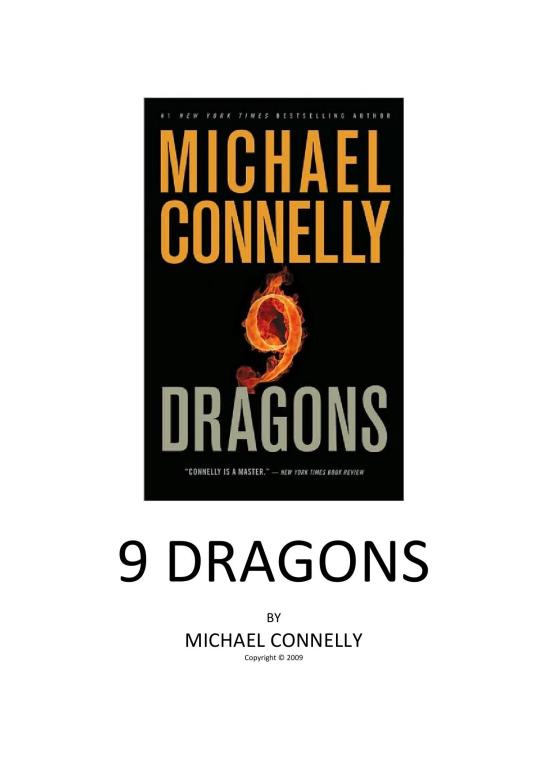 Harry Bosch 15 - 9 Dragons