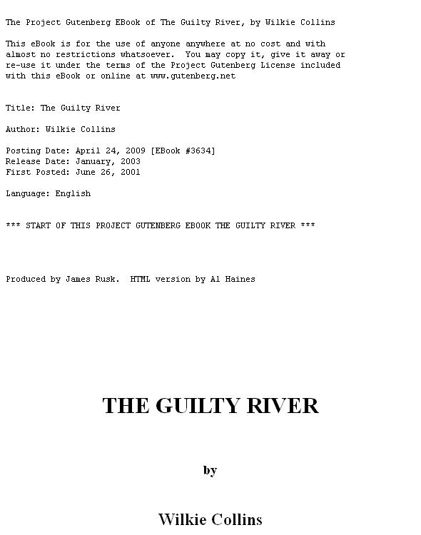 The Guilty River